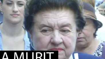 A murit Tamara Buciuceanu-Botez. Celebra actriță avea 90 de ani