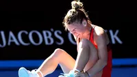 Alertă! Simona Halep s-ar putea retrage de la turneu, din cauza durerilor. “Mai vedem dacă joc!”