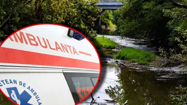 Tragedie la Târgu Jiu. Un băiețel de doi ani a murit după ce a căzut în râul din spatele casei. Unchiul copilului a dat alarma