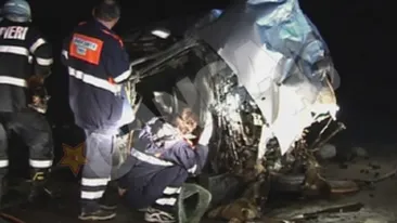 Imagini de cosmar pe DN59! Un tanar de 22 de ani a decedat intr-un grav accident de circulatie