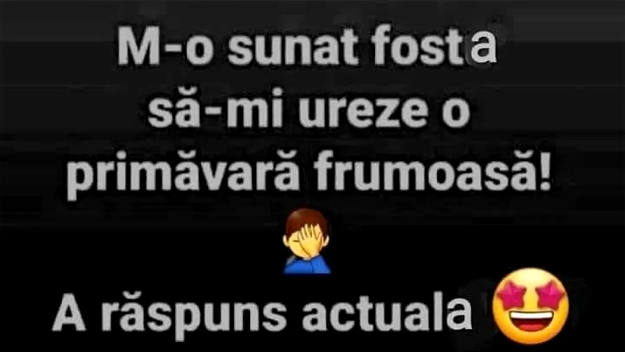 BANCUL ZILEI | M-a sunat fosta să-mi ureze o primăvară liniștită
