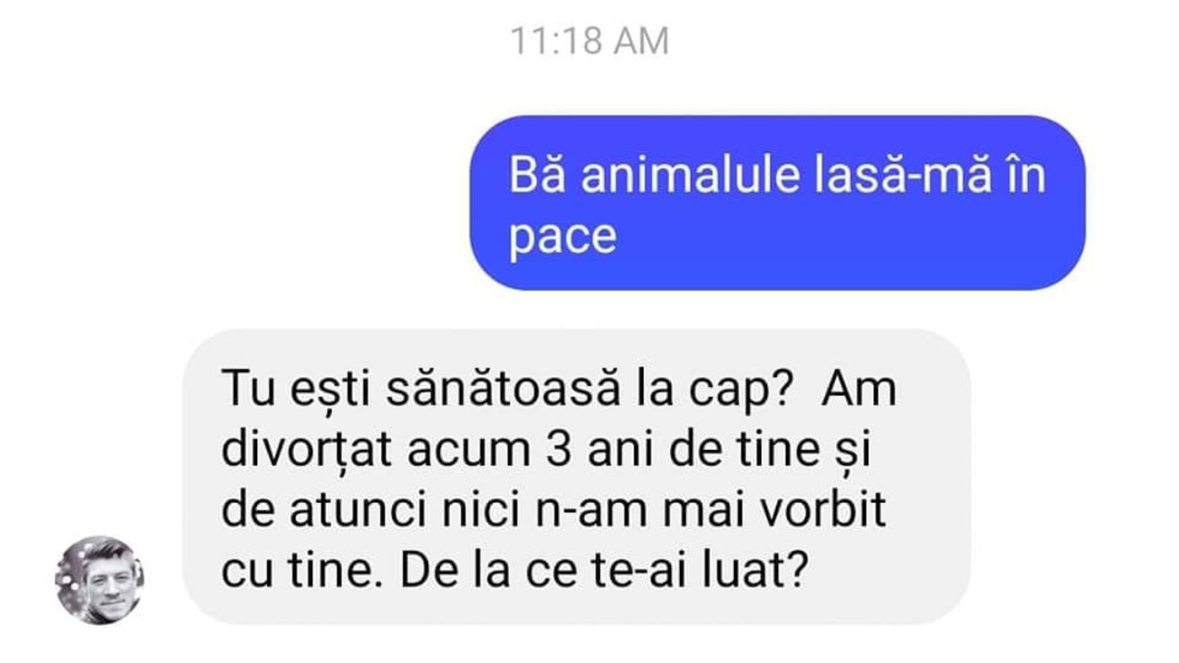BANC | „Animalule, lasă-mă în pace”