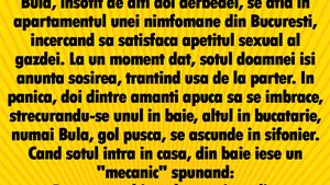 BANCUL ZILEI | Bulă și nimfomana din București