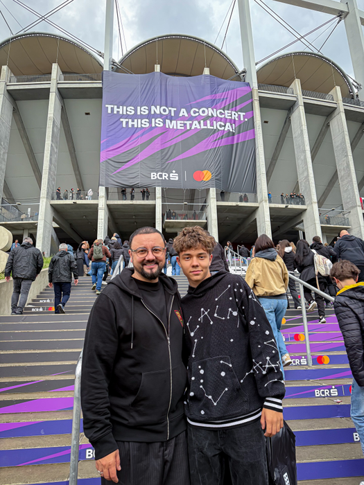 Experiența lui Cătălin Măruță și a fiului David, aseară, la concertul Metallica. Ce au putut trăi cei doi: „Nu știu dacă pot explica”