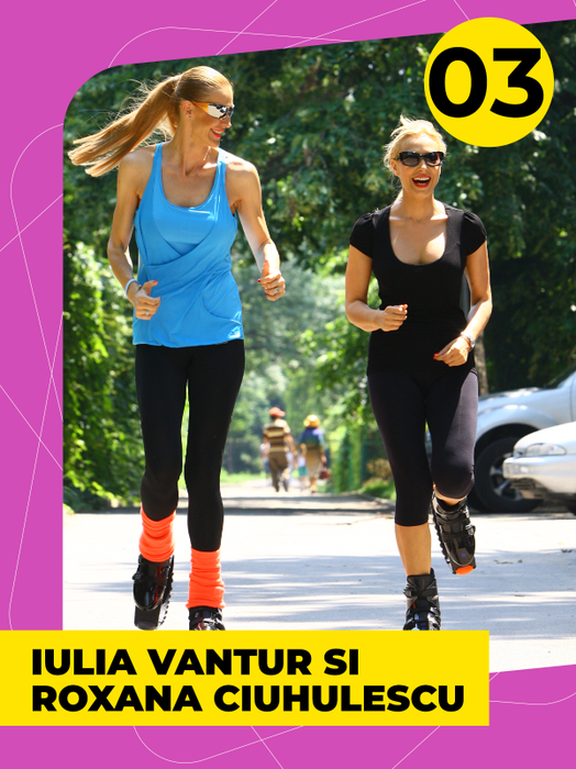 Top 20 vedete care au muncit pentru siluetă, nu glumă! Iulia Vântur, Anna Lesko sau Roxana Ciuhulescu, în ipostaze memorabile
