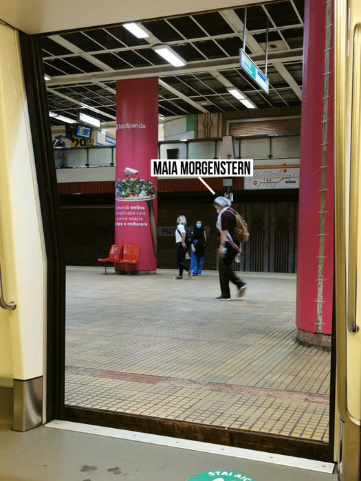 Maia Morgenstern  preferă transportul în comun