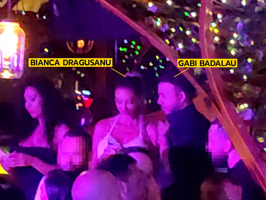 Bianca Drăgușanu și Gabi Bădălau, distracție pe cinste la NUBA București