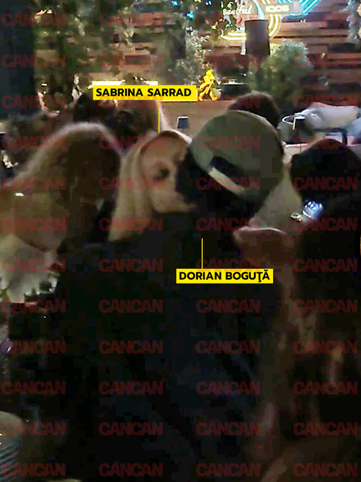 Dorian Boguţă la braţ cu fosta lui Spike