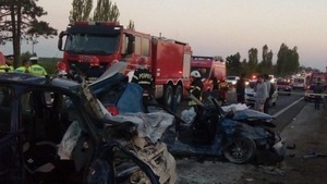 Accident deosebit de grav la ieșirea din Timișoara! Șapte persoane au fost rănite