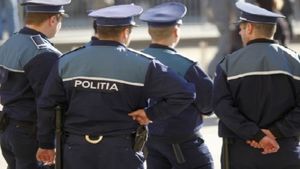 Polițiștii au întrerupt seara de film într-un restaurant din Cluj