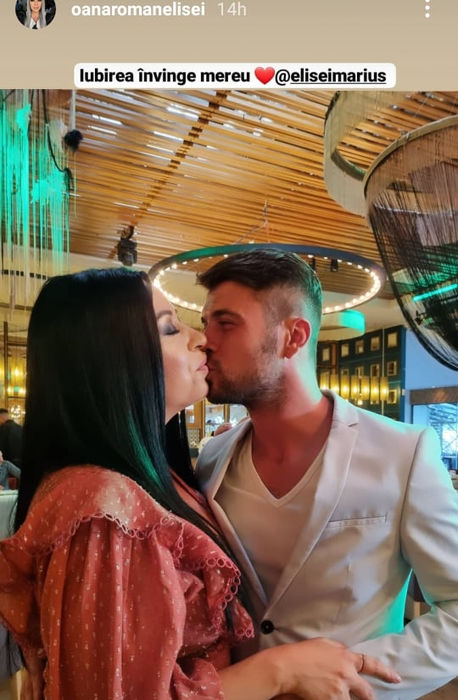 Oana Roman și Marius Elisei, ipostaze tandre pe rețelele de socializare! Cum merge relația celor doi. ”Iubirea învinge”