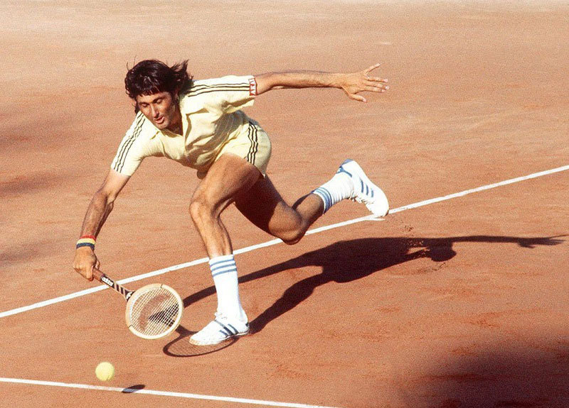 Ilie Năstase este unul dintre cei mai mari jucători de tenis din istorie
