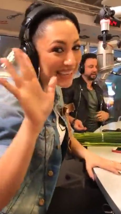 Cătălin Măruță și Andra au fost invitați la radio
