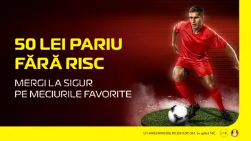 Surprize din partea Casei: joci FĂRĂ RISC pe cele mai tari meciuri din weekend