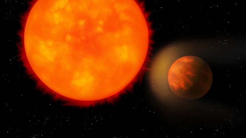 O planetă-gigant a fost recent descoperită de specialiști. Este atât de aproape de steaua în jurul căreia gravitează, încât „se distruge singură”