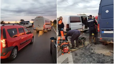 Accident grav în Ialomița. Patru persoane au decedat în urma impactului