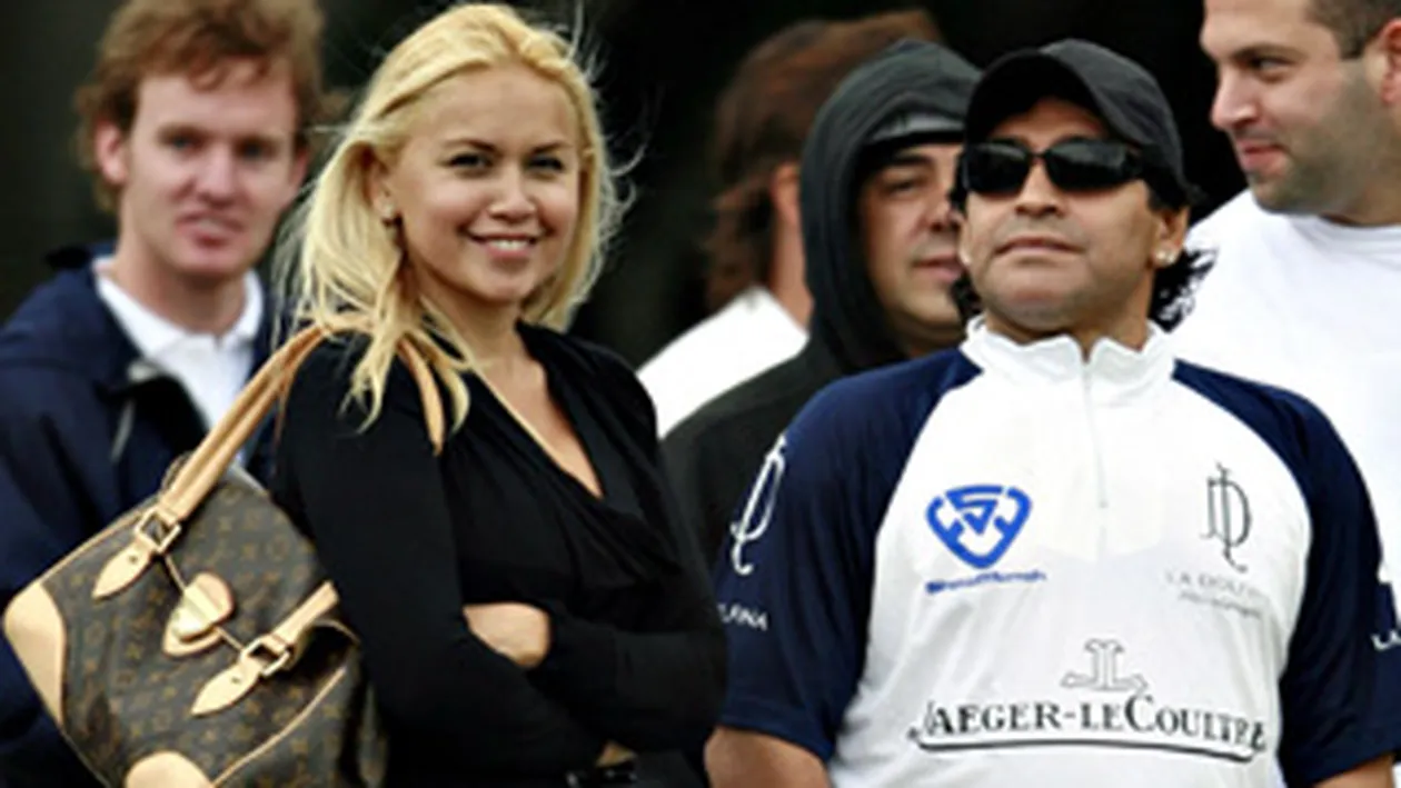 Iubita lui Maradona a pierdut sarcina in luna a patra