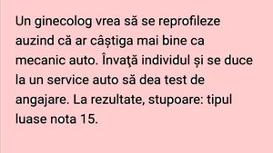BANCUL ZILEI | Ginecologul devenit mecanic auto