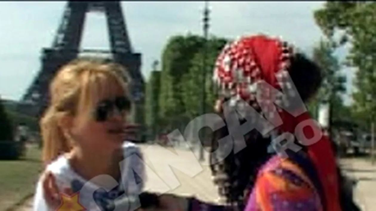 Simona Gherghe, atacata de o tabara de rromi la Paris