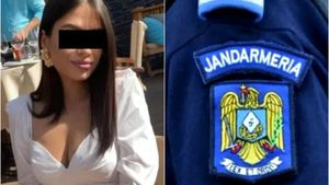 Explicațiile date de purtătoarea de cuvânt de la Jandarmerie prinsă cu droguri. Și-a băgat repede cerere de concediu