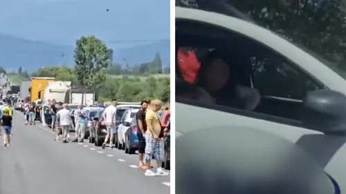 Panică în trafic! Un șofer teribilist a băgat în sperieți doi copilași