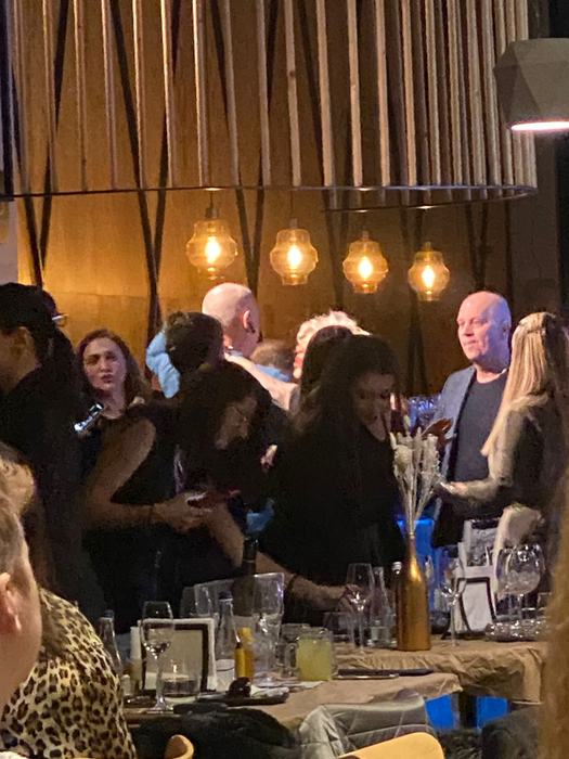 Maria Speranța s-a distrat pe cinste la restaurant, unde au concertat Diana Matei și Cleante