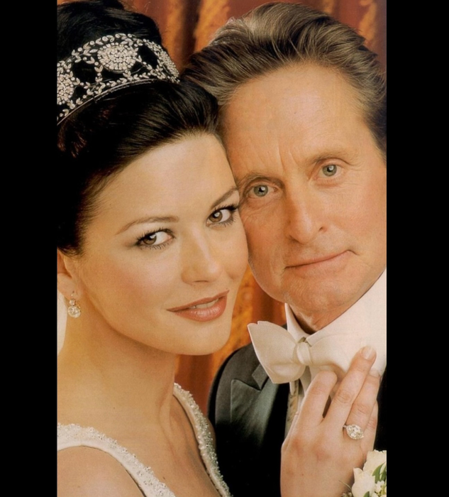 Michael Douglas și Zeta Jones, sursa-captură social media Michael Douglas