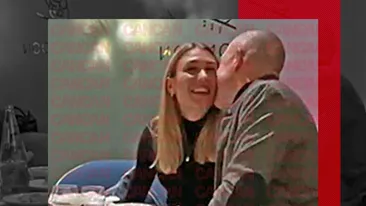 Omul de un miliard €, în tandrețuri cu amanta, chiar în restaurant! Blonda l-a zăpăcit de a uitat și de copii și de soția care este o cunoscută actriță!