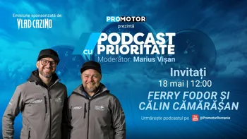 Ferry Fodor și Călin Cămărășan vin la „Podcast cu Prioritate” #100 by ProMotor. Despre Africa Eco Race, rally raid și provocările motorsportului