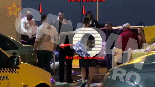 Rafuiala ca-n Sicilia in parcarea unui club din Mamaia! Un client a scos pistolul, l-a armat, i l-a pus la tampla altuia, si…