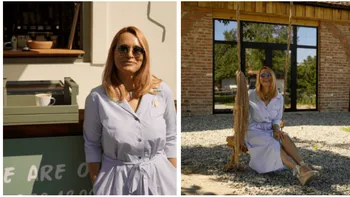 Andreea Esca își trăiește visul cu ochii deschiși în Porumbacu de Sus: „Am visat la locul acesta”