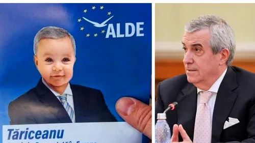 Reacția incredibilă a lui Călin Popescu Tăriceanu după ce a văzut cum apare pe afișele electorale. Cea mai recentă poză e virală