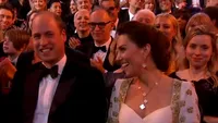 Brad Pitt a glumit pe seama prințului Harry la Premiile BAFTA. Ce reacții au avut  William și Kate