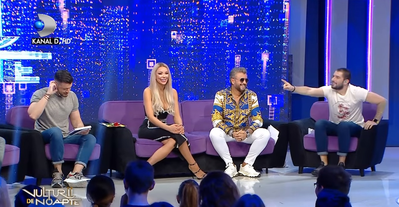 Victor Slav, Bianca Drăgușanu și Cătălin Botezatu. Sursa foto: captură Kanal D