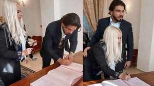 Bucurie fără margini în familia Andei Adam! Artista s-a căsătorit cu actualul său iubit, Yosif Mohaci