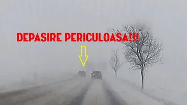 Accident socant filmat cu o camera de bord pe DN21! Ce greseala a facut soferul din imagine