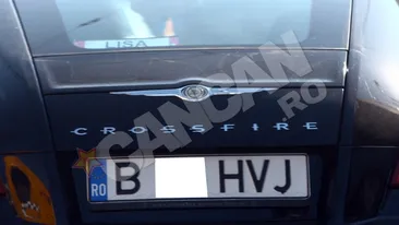 Oana a lui LIS! Si-a pus numele sotului pe masina, ca TIR-istii