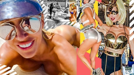 Miliardara Aneta de la Miami are talente ascunse: dansează sexy costumată în iepuraș, cosmonaut și...