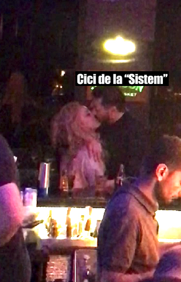 Fostul senator Cici a tăbărât pe iubita lui într-un bar