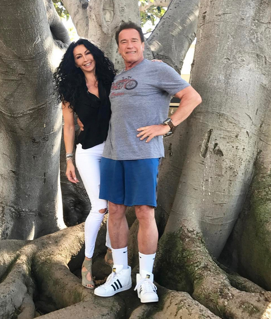Mihaela Rădulescu a luat micul-dejun cu Arnold Schwarzenegger