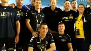 Surpriză pentru militarii români care participă la Jocurile Invictus. Prinţul Harry i-a vizitat la antrenament şi...