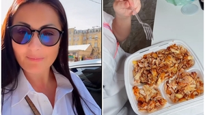 Gabriela Cristea, taxată dur după ce a mâncat o șaorma uriașă: „Ia și un rachiu că ești obișnuită”. Cum s-a filmat prezentatoarea