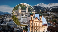 Orașul din Austria prin mijlocul căruia cade o cascadă de 341 de metri! Sisi și împărații Europei veneau aici în vacanță
