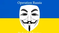 Anonymous a preluat controlul mai multor canale TV din Rusia și transmite imagini cu situația din Ucraina