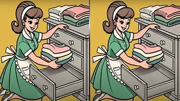Test de logică | Aceste două poze nu sunt identice. Găsiți cele 3 diferențe!