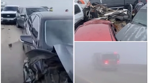 Cel puțin 7 morți și 25 de răniți după un accident terifiant produs de o “super ceață”. Au fost implicate 158 de autovehicule