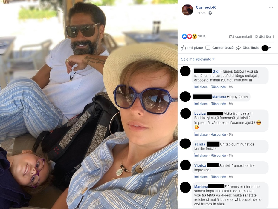 Connect-R, surprins într-o ipostază neașteptată alături de Misha! Cum s-au pozat cei doi foști soți în vacanță