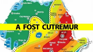 Cutremur mare în România! Este cel mai puternic din ultimele luni. Lista orașelor afectate