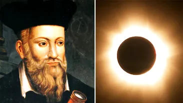 Se intampla in cateva ore. Ce profetii infricosatoare a facut Nostradamus despre eclipsa care va arunca Romania in bezna