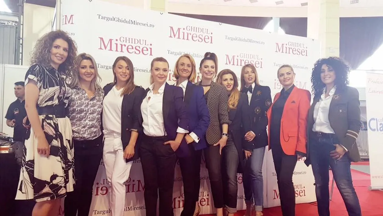 19 vedete defilează în costume de ceremonie la Târgul Ghidul Miresei